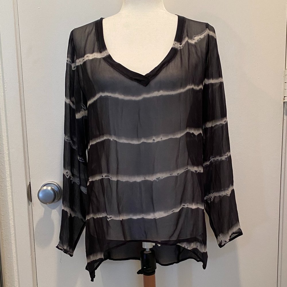 Language Anthropology Sheer Top